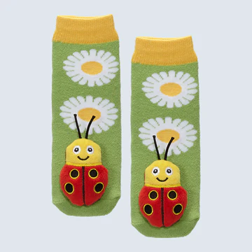 Messy Moose Kids Socks – Ladybug – The Avant-Garden Shop