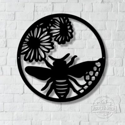 Bee in Circle - 18"
