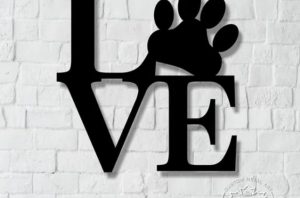 Do25 Love Dog Paw