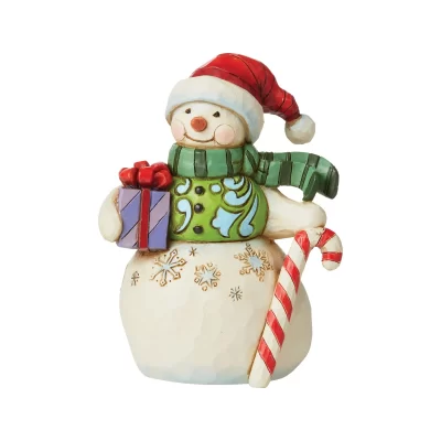Jim Shore - Snowman with Gift