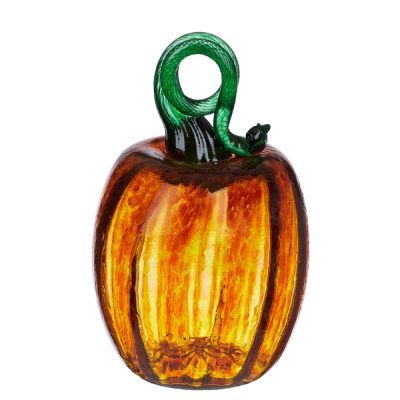 Kitras Glass Pumpkin - Large Harvest (6")