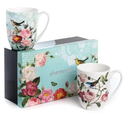 McIntosh "Bird Garden" (Set of 2 mugs)