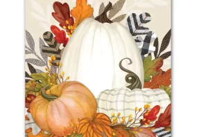 L1077 Pumpkin Season Breezeart House Flag 28x40 93157 24670