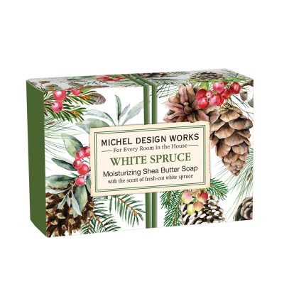 Michel Design Boxed Soap Bar - White Spruce