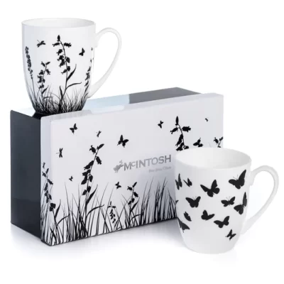 McIntosh "Meadow Silhouette" (Set of 2 mugs)