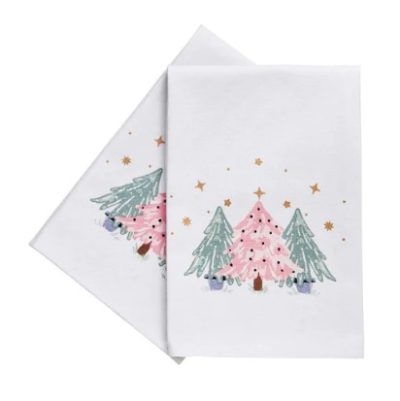 Ulster Weavers - Frosty trees cloth napkins (2)