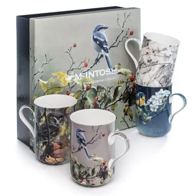 McIntosh Mugs, Robert Bateman - Birds (Set of 4)