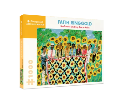1000 pc - Faith Ringgold, Sunflower Quilting Bee at Arles