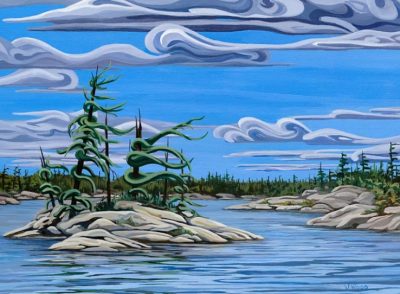 1008 pc Puzzle - Heaven on the Hangdog Channel By Wendy Wood