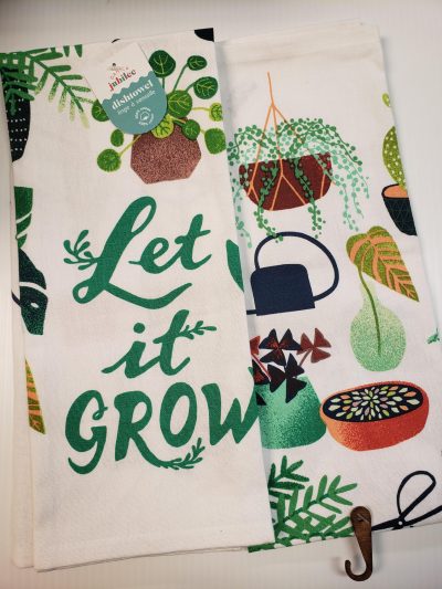 Tea Towel - "Let it Grow"