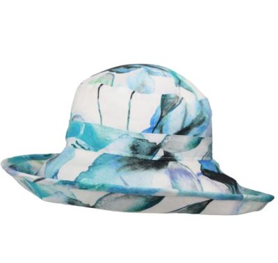 Puffin Gear Sun Protection Hat - Courtyard Garden - "Pool" (Large)