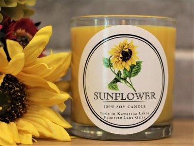 Sunflower Candle