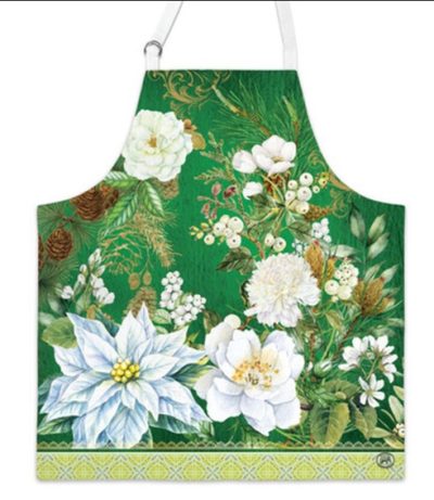 Michel Design - Winter Blooms Apron