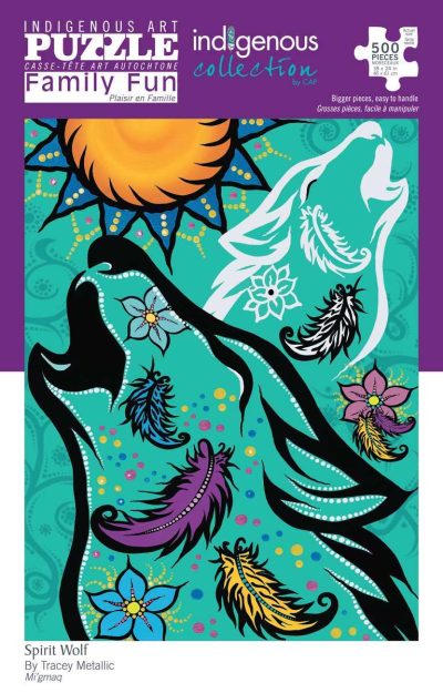 500 pc - Indigenous Collection - Spirit Wolf