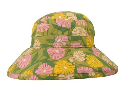 Puffin Gear Hat - Garden Prints "Garden Bloom" (Large)