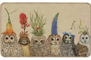 Poly Mat Sm Owls