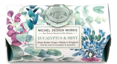 Michel Design Large Bath Soap Bar - Eucalyptus & Mint