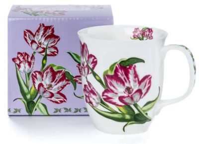 Botanical Flowers 'Blooming Tulips' Java Mug