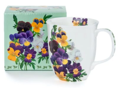 Botanical Flowers 'Viola' Java Mug