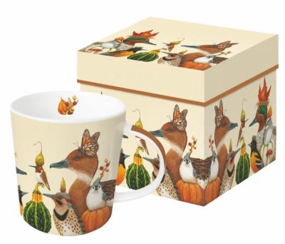 Vicki Sawyer Mug - "We Gather Together"
