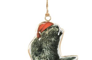 Voyageur Beaver Ornament