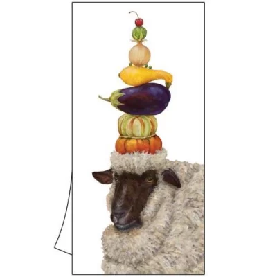 Vicki Sawyer-The Harvester tea towel