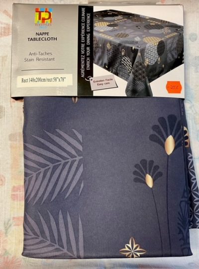 Table cloth - 78" x 58" (Seats 4-6)