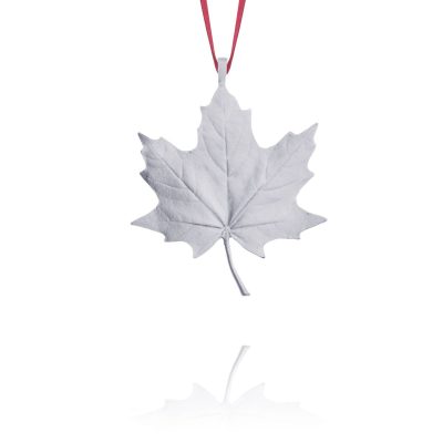 Amos Pewter Ornament - Maple Leaf forest treasure (2004)