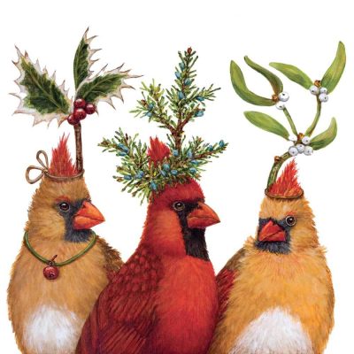 Vicki Sawyer Cocktail Napkin - "Holiday party"