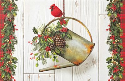Boxed Pumpernickel Press Cards - Garden Holiday
