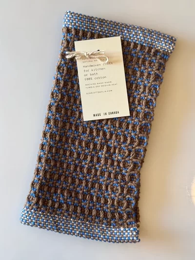 Hand Woven Cloth - Sierra + Blue