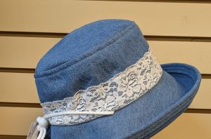Medium denim with lace band