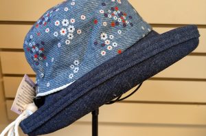 Mixed denim floral